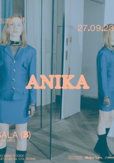 Anika se presentará en el Foro Indie Rocks!