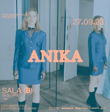 Anika se presentará en el Foro Indie Rocks!