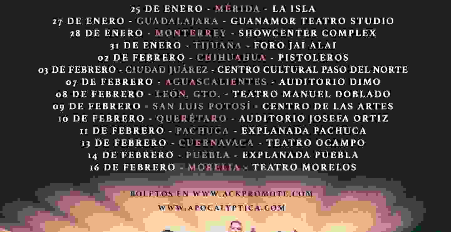 Apocalyptica anuncia tour por México