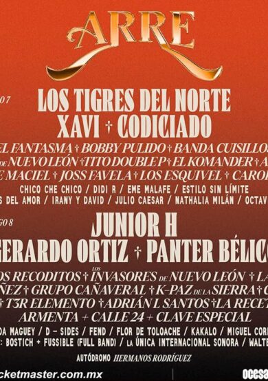 PRECIOS: Festival Arre 2024 revela sus horarios