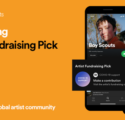 Spotify anuncia nueva campaña de recaudación para artistas