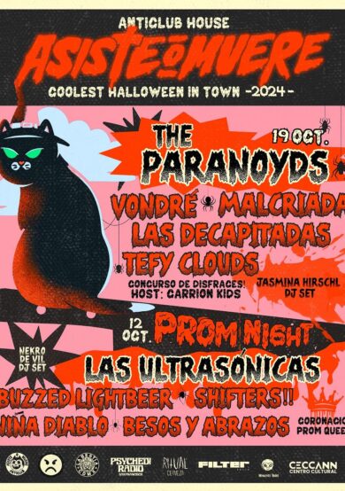 PRECIOS: Conoce el lineup de Asiste o Muere: Coolest Halloween in Town!