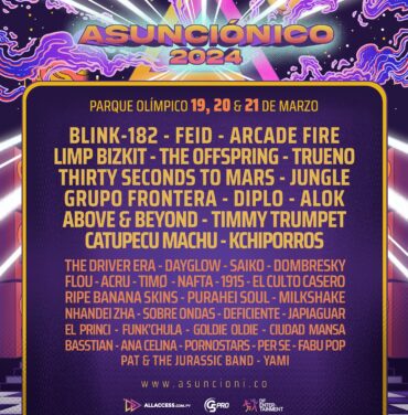 Conoce el cartel de Asunciónico 2024