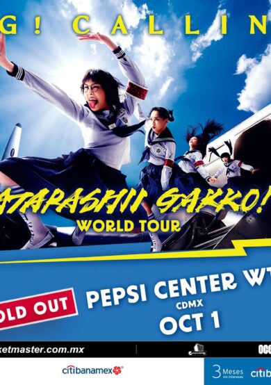 SOLD OUT: Atarashii Gakko! se presentará en el Pepsi Center WTC