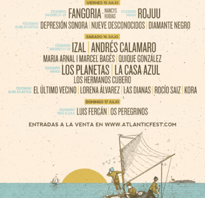 Andrés Calamaro, Depresión Sonora y más en Atlantic Fest 2022