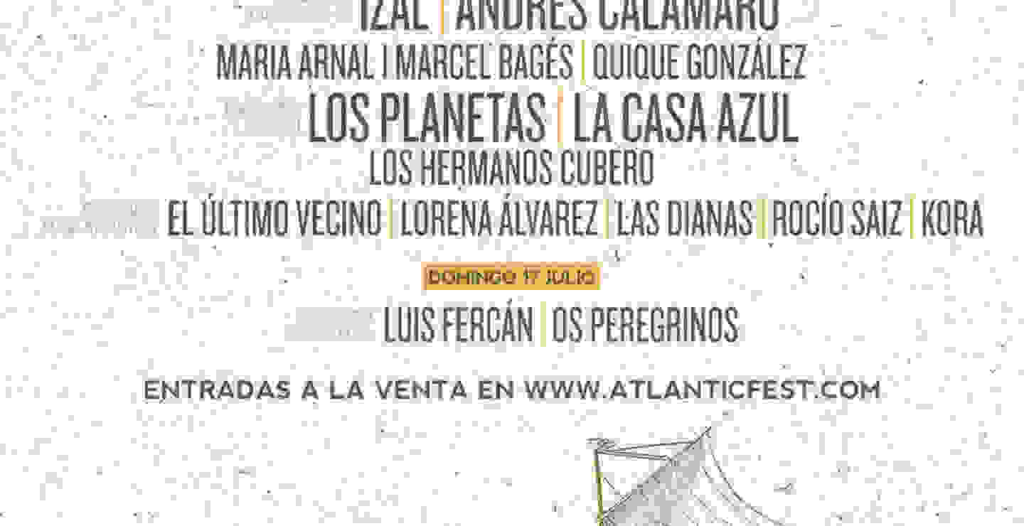 Andrés Calamaro, Depresión Sonora y más en Atlantic Fest 2022