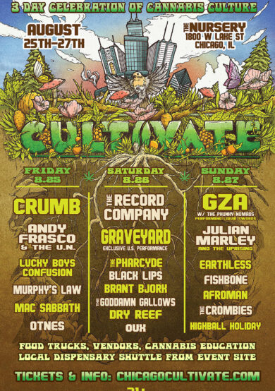 Cultivate Festival: música y cannabis
