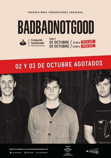 SOLD OUT: BadBadNotGood en Guadalajara