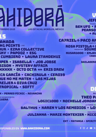 PRECIOS: Nina Kraviz se une al lineup de Bahidorá 2025