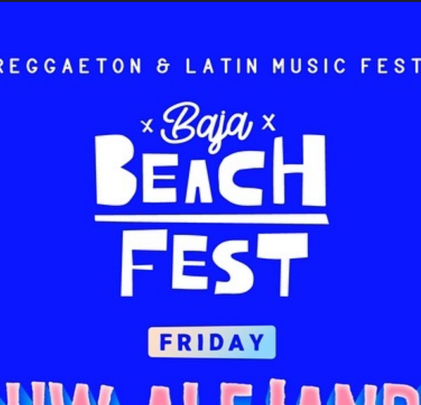 PRECIOS: Rauw Alejandro, Peso Pluma y Fuerza Regida en Baja Beach Fest 2024