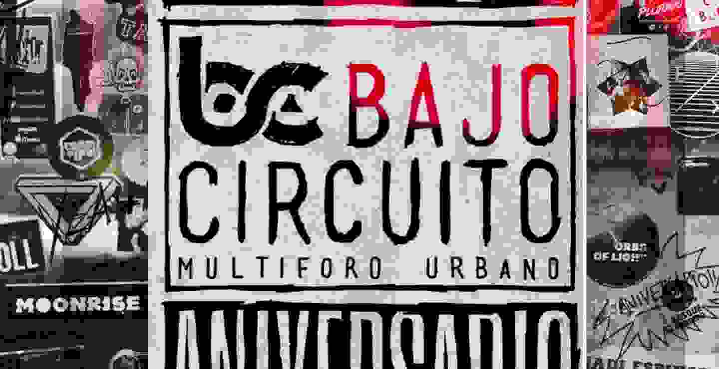 Bajo Circuito celebra su décimo aniversario con una cartelera imperdible