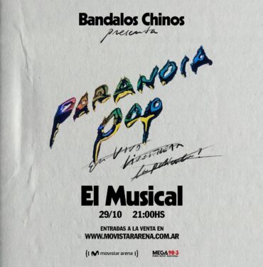 Participa por accesos para el show virtual de Bandalos Chinos