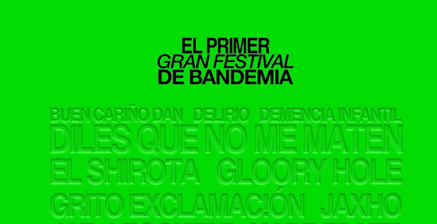 PRECIOS: Este es el lineup del Primer Gran Festival de Bandemia