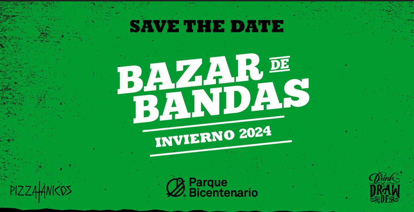 Save The Date: Bazar De Bandas Invierno 2024