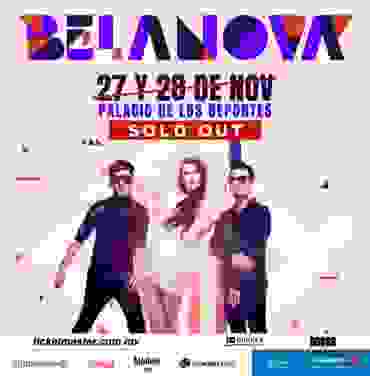 SOLD OUT: Belanova se presentará en el Palacio de los Deportes