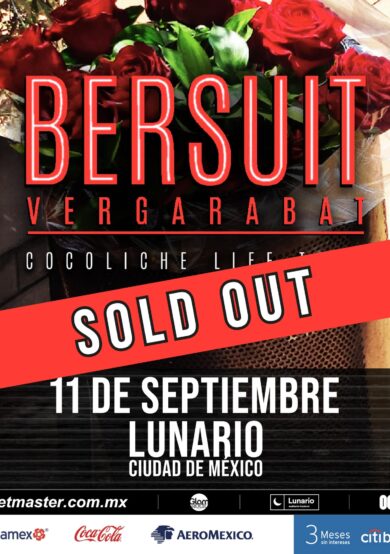 SOLD OUT: Bersuit Vergarabat en el Lunario del Auditorio Nacional