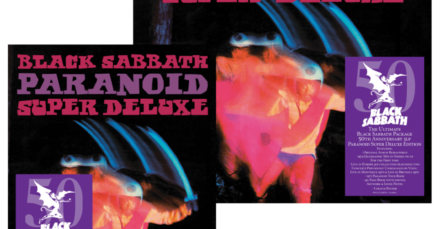Black Sabbath lanzará versión de lujo de 'Paranoid'