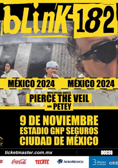PRECIOS: Blink-182 se presentará en el Estadio GNP Seguros