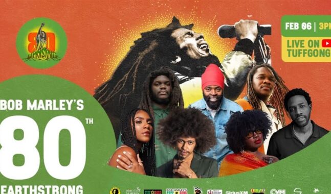 ¡Únete al streaming en homenaje a Bob Marley!