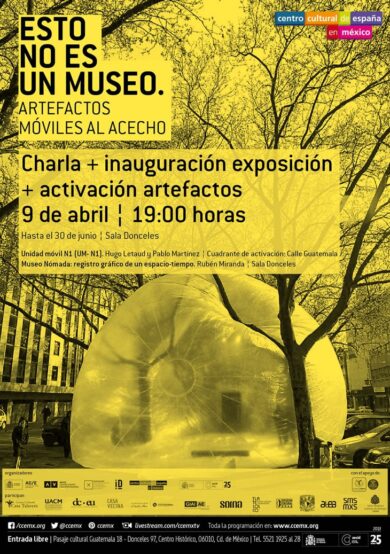 Esto no es un museo: Artefactos móviles al acecho en el Centro Cultural España