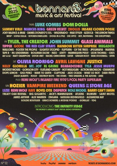 PRECIOS: Bonnaroo 2025 revela lineup