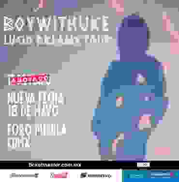 ¡NUEVA FECHA!: BOYWITHUKE se presentará en Foro Puebla