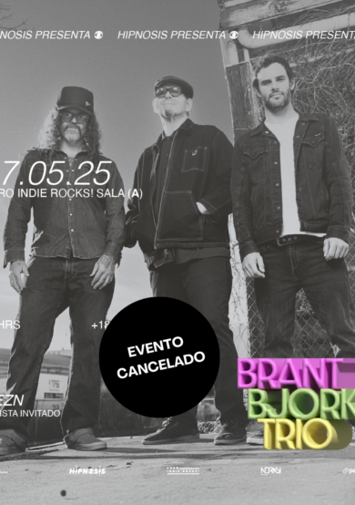 CANCELADO: Hipnosis presenta Brant Bjork Trio + REZN en el Foro Indie Rocks!
