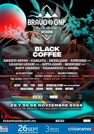 Bravo GNP 2024: lineup, precios y horarios