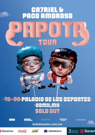 SOLD OUT: CA7RIEL & Paco Amoroso llegarán al Palacio de los Deportes