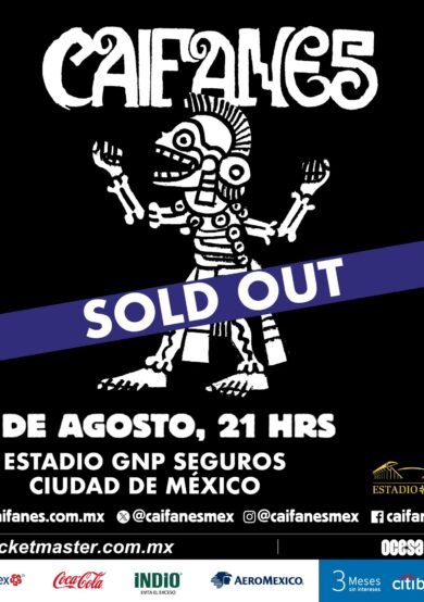 SOLD OUT: Caifanes se presentará en el Estadio GNP Seguros