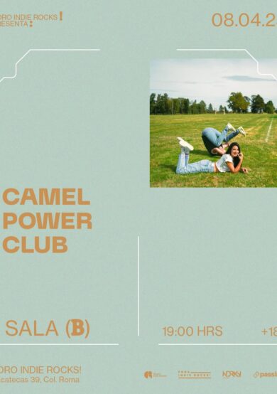 Camel Power Club se presentará en el Foro Indie Rocks!