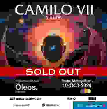 SOLD OUT: Camilo Séptimo tocará 'Óleos' en el Teatro Metropólitan