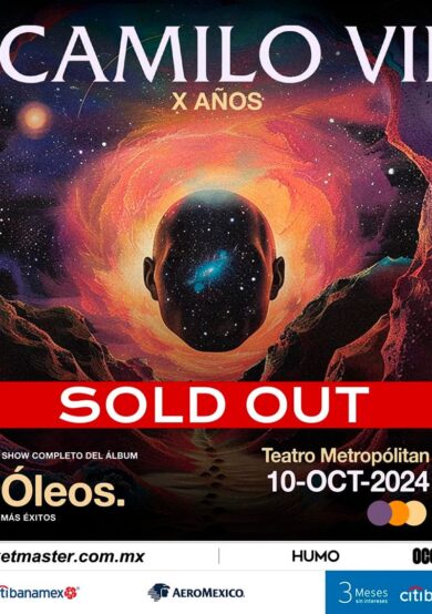 SOLD OUT: Camilo Séptimo tocará 'Óleos' en el Teatro Metropólitan