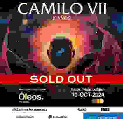 SOLD OUT: Camilo Séptimo tocará 'Óleos' en el Teatro Metropólitan