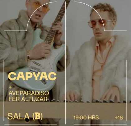 Capyac llegará al Foro Indie Rocks!