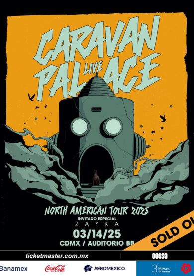 SOLD OUT: Caravan Palace sorprenderá en el Auditorio BB