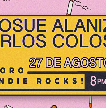 Carlos Colosio y Josue Alaniz llegarán al Foro Indie Rocks!