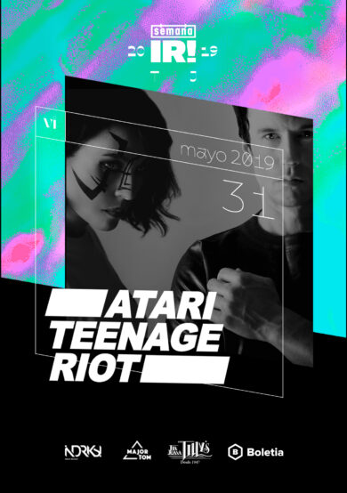 Semana IR! 2019 presenta: Atari Teenage Riot en TIjuana y Guadalajara
