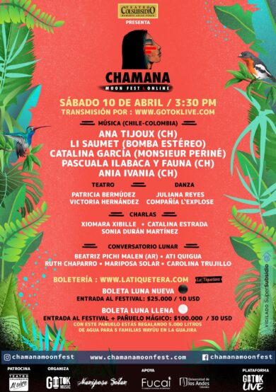 Chama Moon Fest, un festival para la mujer y su creatividad