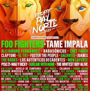 ¡Tame Impala en Tecate Pa'l Norte 2021!