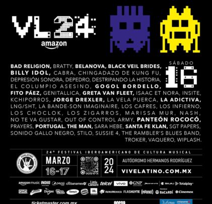 Mapa y horarios: Vive Latino 2024