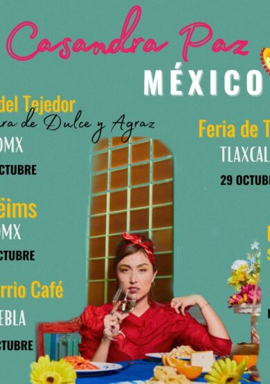 Casandra Paz visitará México
