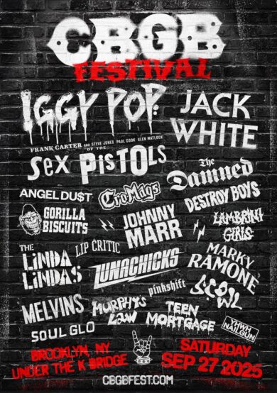 PRECIOS: Iggy Pop y Jack White encabezan el CBGB Fest 2025
