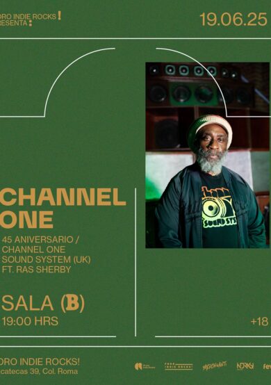 PRECIOS: Channel One se presentará en el Foro Indie Rocks!