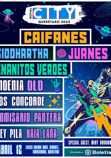 Conoce el cartel del Festival City 2025