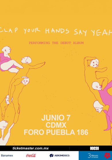 Clap Your Hands Say Yeah llegará al Foro Puebla