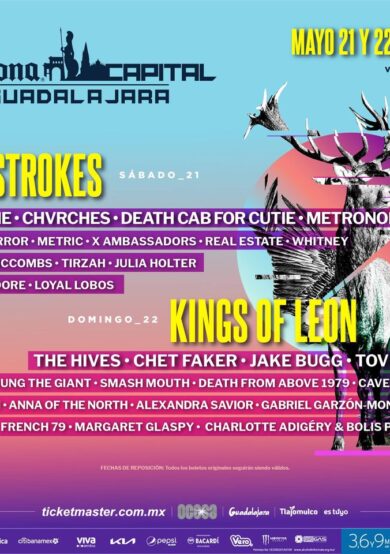 The Strokes y Kings Of Leon en Corona Capital Guadalajara 2022