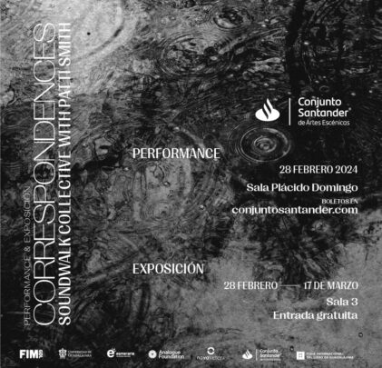 No te pierdas de 'Correspondences' de SoundWalk Collective & Patti Smith en GDL