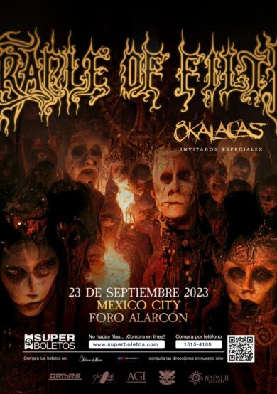 Cradle of Filth regresa a México