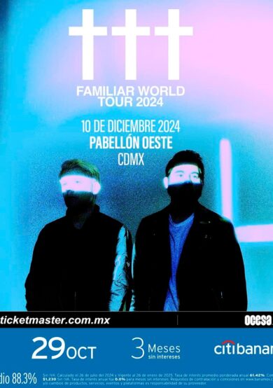 Crosses ††† se presentará en el Pabellón Oeste